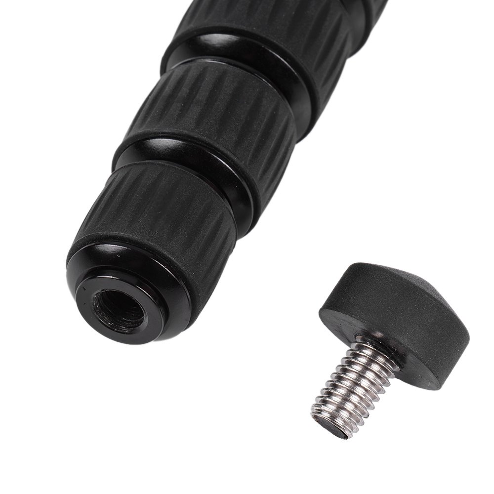 Andoer A-555 - Monopié para cámara Nikon Canon Sony Pentax (aleación de aluminio, 6 secciones)