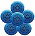 Discraft Ultra-Star 175g Ultimate Frisbee Sport Disc (6 Pack) Sparkle Blue
