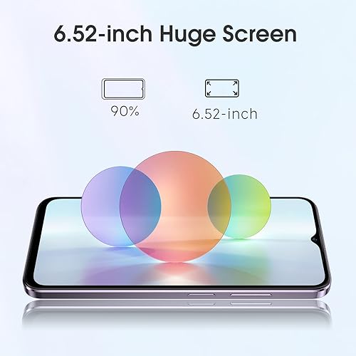 Miniatura 4 de Ulefone Note 16 Pro (12 GB+128 GB) Android 13 teléfono inteligente desbloqueado, cámara principal de 50 MP, pantalla de gota de agua HD+ de 6.52