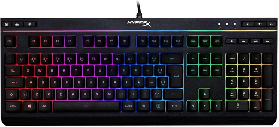 HyperX Teclado Gamer HyperX Alloy Core RGB, ABNT2, PRETO