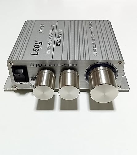 (未使用･未開封品)　Lepy ステレオアンプ LP-V3S V3S シルバー kmdlckf Amazon | Lepy ステレオアンプ LP-V3S 【BOSE社パワーIC使用】V3S