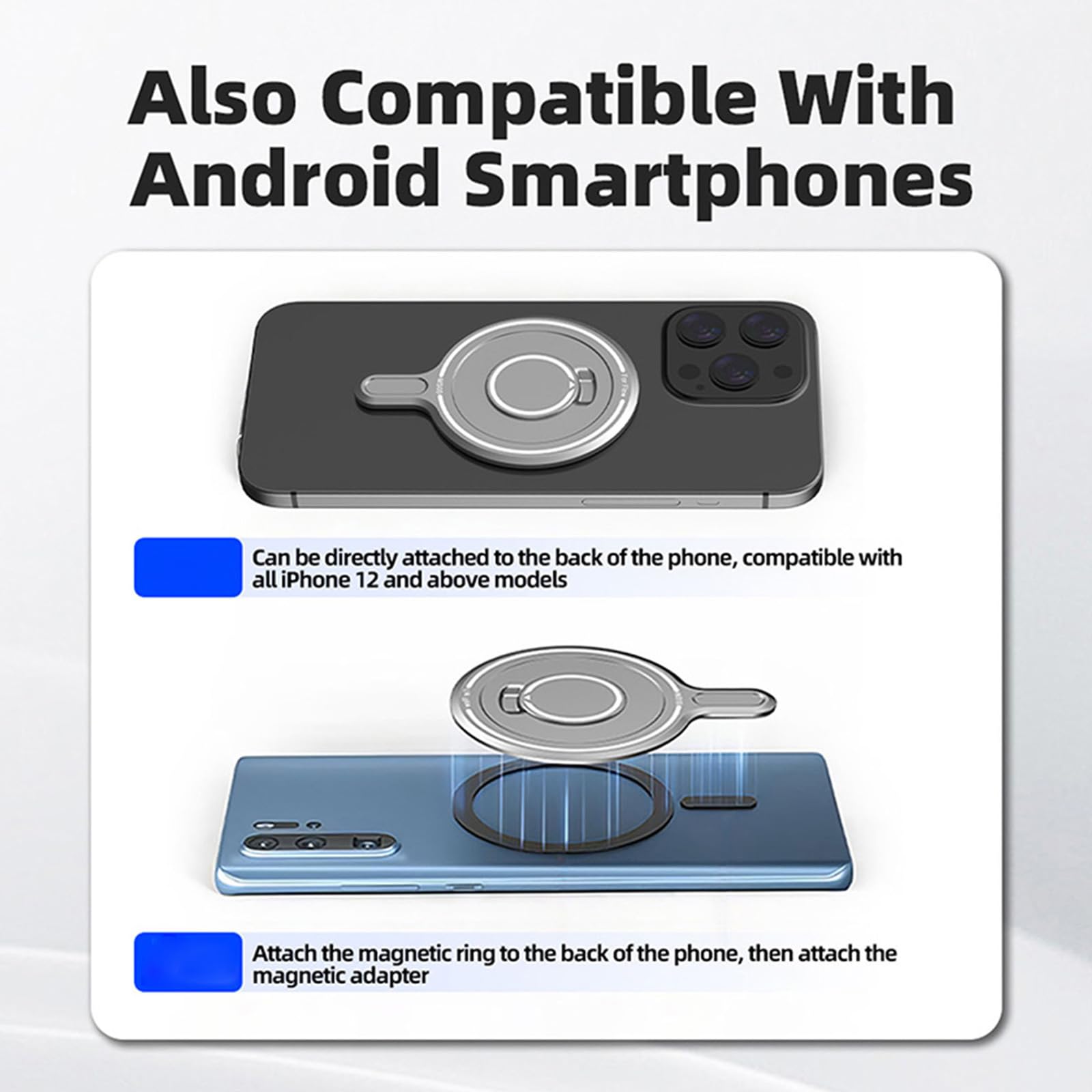 スマホアクセサリー Insta360FroPro Amazon.com: Cell Phone Magnetic Mount Adapter Compatible for