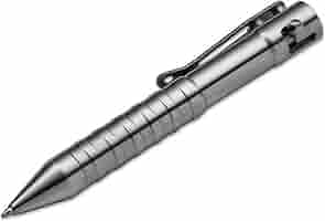 BOKER PLUS Titaniumタクティカルペン　シルバー BOKER PLUS Titaniumタクティカルペン シルバー Boker Titanium