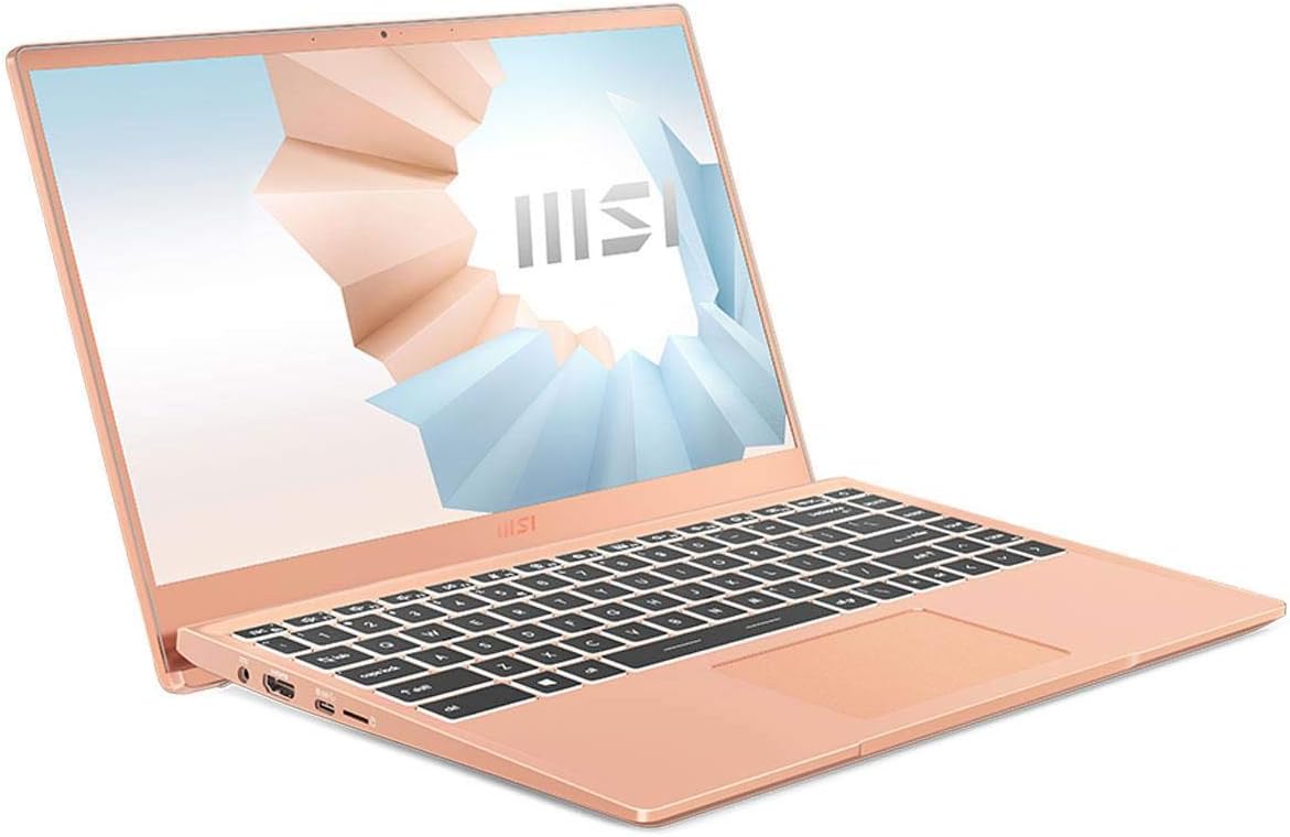 Holiday Deals 🛒 MSI Modern 14 Professional Laptop: 14 IPS-Level Thin Bezel Display, Intel Core i7-1165G7, NVIDIA GeForce MX450, 16GB RAM, 512GB NVMe SSD, Win10 PRO, Beige Mousse (B11SB-290) Promo 40% OFF MSI Modern 14 Professional Laptop: 14 IPS-Level Thin Bezel Display, Intel Core i7-1165G7, NVIDIA GeForce MX450, 16GB RAM, 512GB NVMe SSD, Win10 PRO, Beige Mousse (B11SB-290)