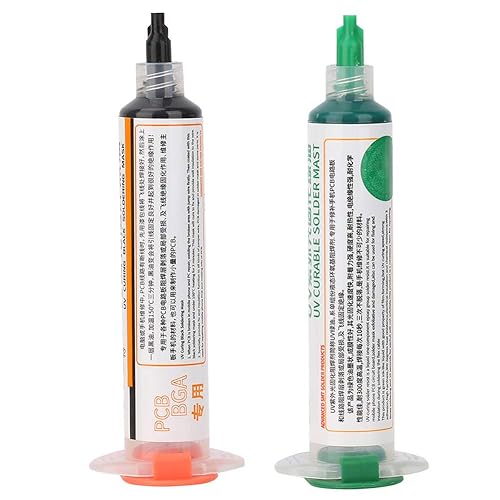Tinta de máscara de soldadura, tinta resistente a la soldadura, tinta de máscara de soldadura de PCB, 2 unidades de máscara de soldadura de curado
