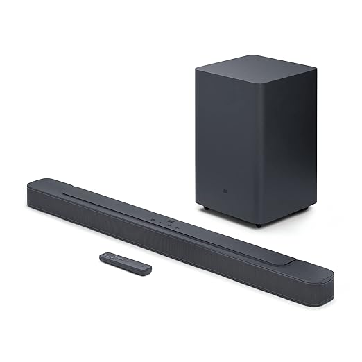JBL Bar 2.1 Deep Bass (MK2), Soundbar with 6.5” Down-Firing Wireless Subwoofer, 2.1 Channel, Built-in Dolby Digital, Bluetooth, HDMI & Optical Connectivity (300W) at Rs. 28899