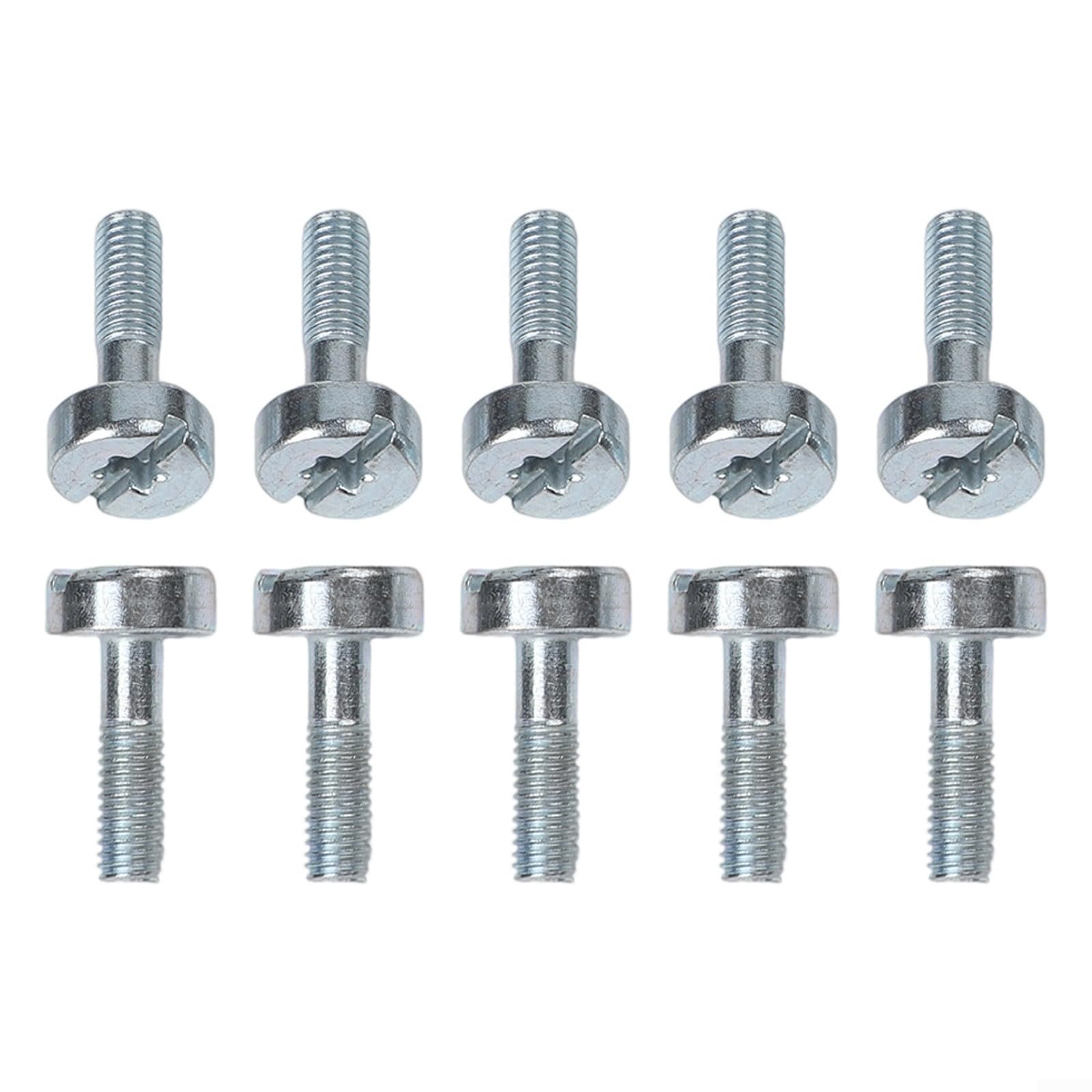 Lot de 10 boulons M5X14 pour tronçonneuses Stihl Ms231, Ms231C, Ms251, Ms251C, MS271, Ms271C, MS291 – Remplacement pour 9022-319-1028