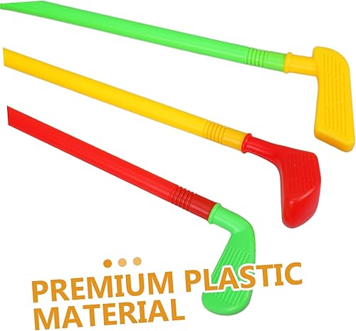 Miniatura 4 de 2sets Plastic Boy Girl Golfs Suit Boys and for and Educational Toy Indoor Outdoor