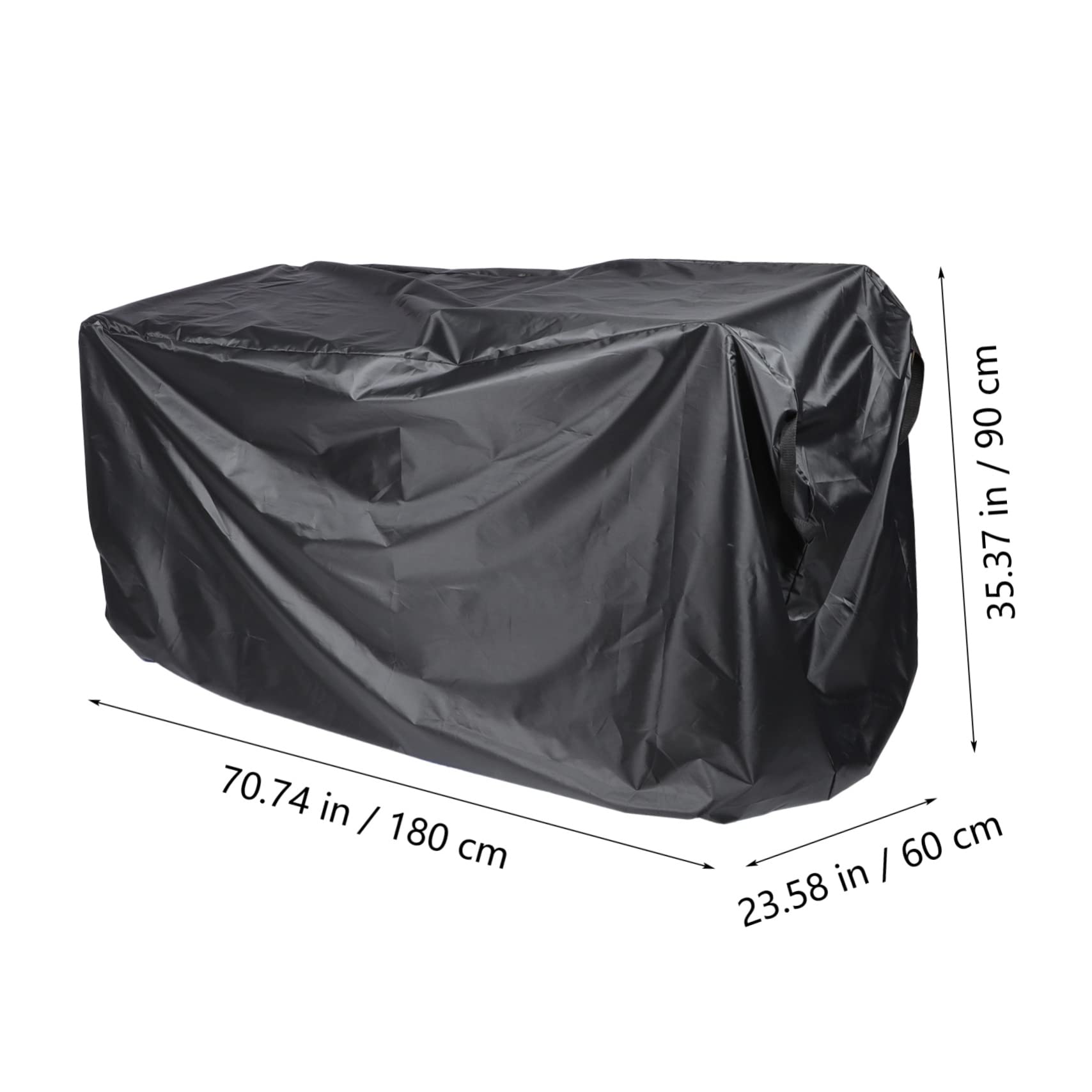 Toyvian Copertura Per Biciclette Bicicletta Copertina Montagna Etichetta Coperture Copribiciclette Per Rimessaggio Esterno Protettore Copri Bici Nero Panno Oxford