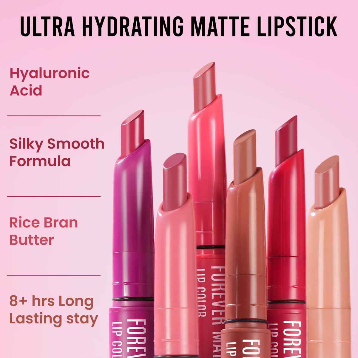 Buy INSIGHT Forever Matte Lip Color - (Racing Red)| Moisture Rich