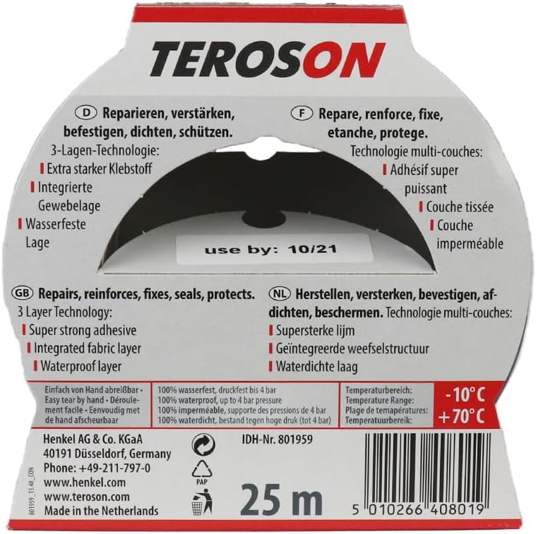 801959 Adhesive Tape, 25 m X 50 mm