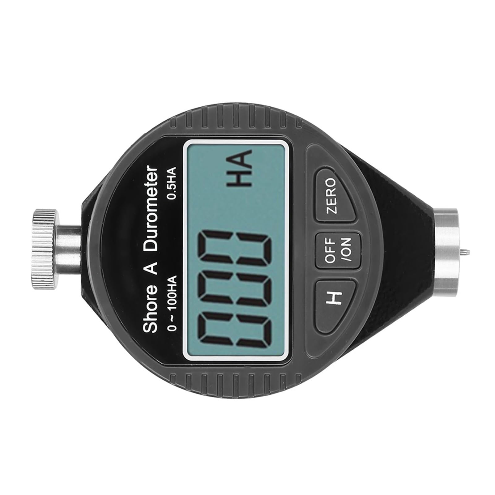 Cyfrowy tester twardości Cyfrowy 100HD A Durometr Shore Tester twardości gumy Wyświetlacz LCD Durometr