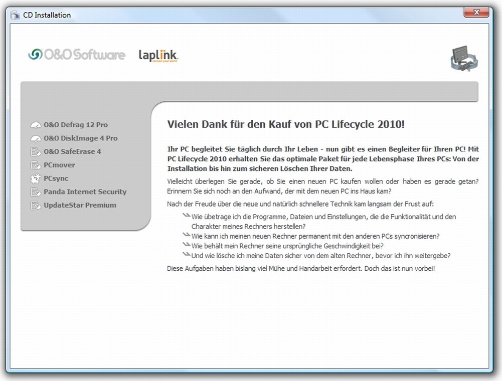 PC Lifecycle 2010