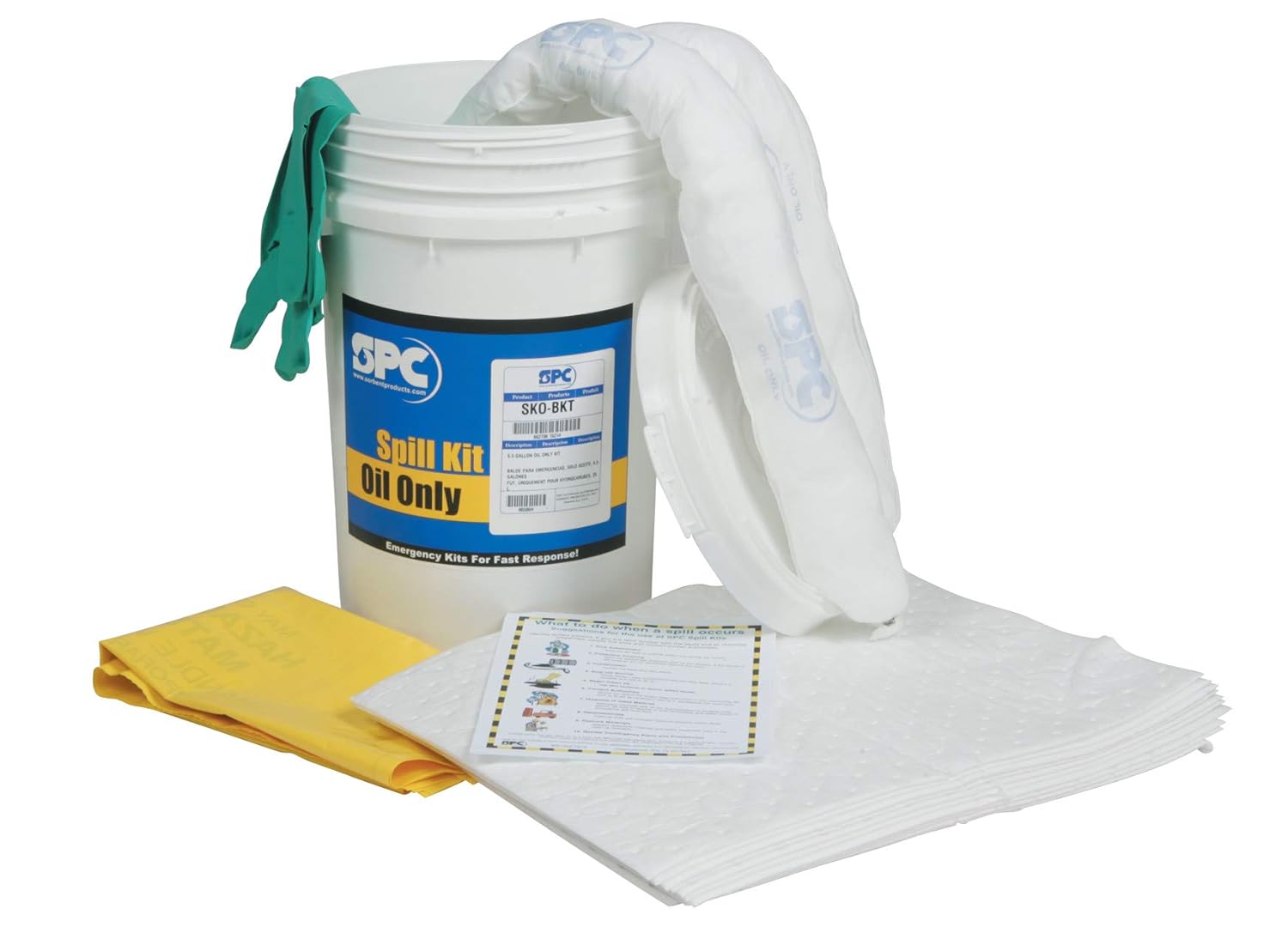 Brady SPC SKO-BKT 6.5 Gallon Spill Bucket - Oil Only