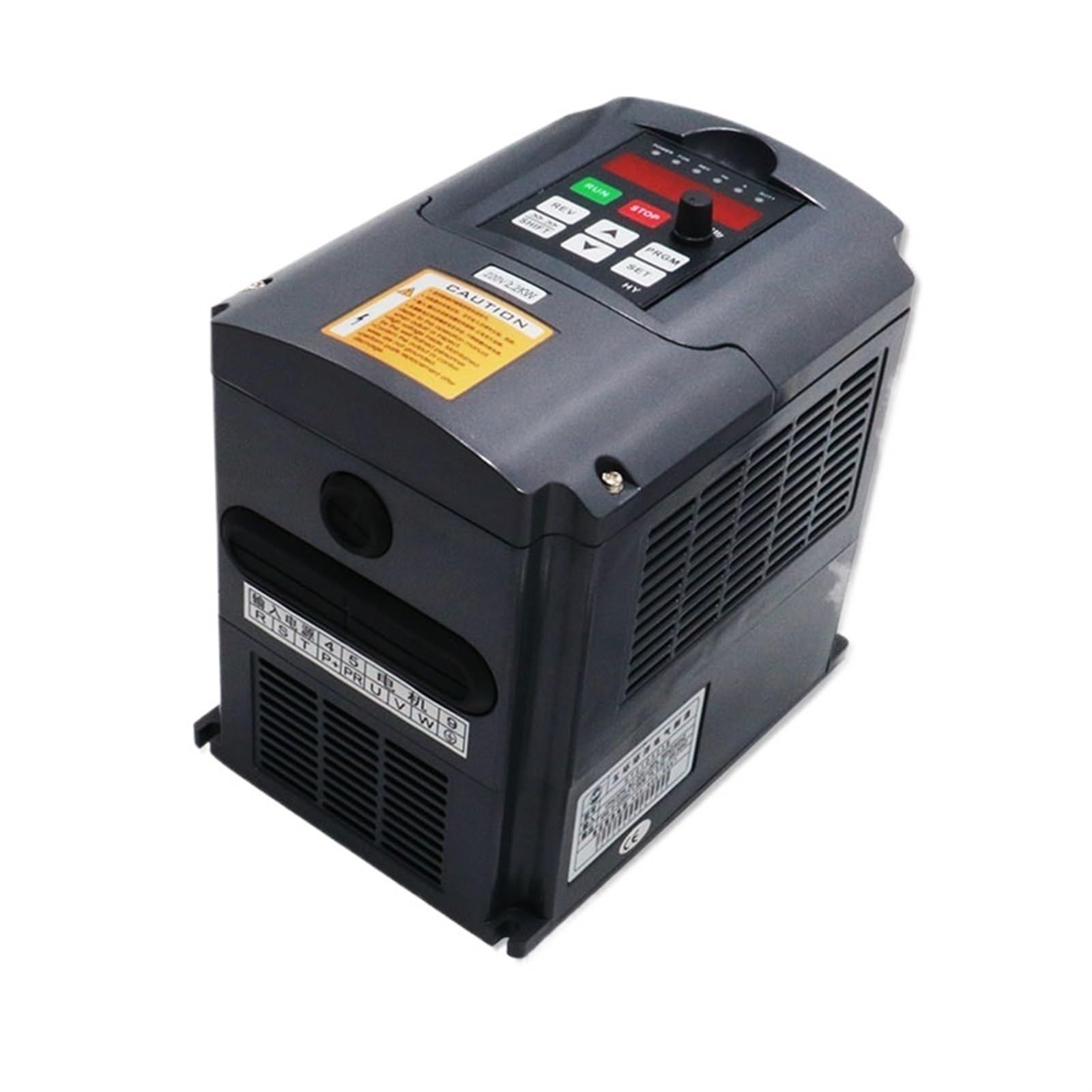 Inverter HY 0,75 kW 1,5 kW 2,2 kW 3 kW 4 kW 5,5 kW 7,5 kW Convertitore di frequenza Controllo della velocità del Motore con Uscita 3P Convertitore VFD(2.2KW 220V)