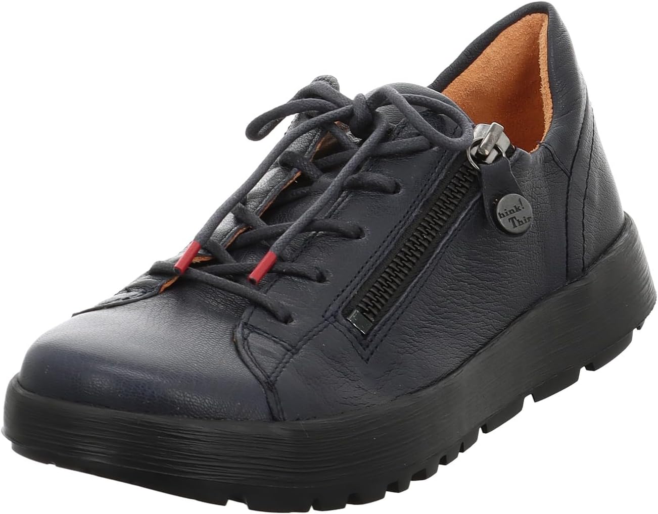 Think! Damen Comoda Chromfrei Gegerbte Nachhaltige Halbschuhe