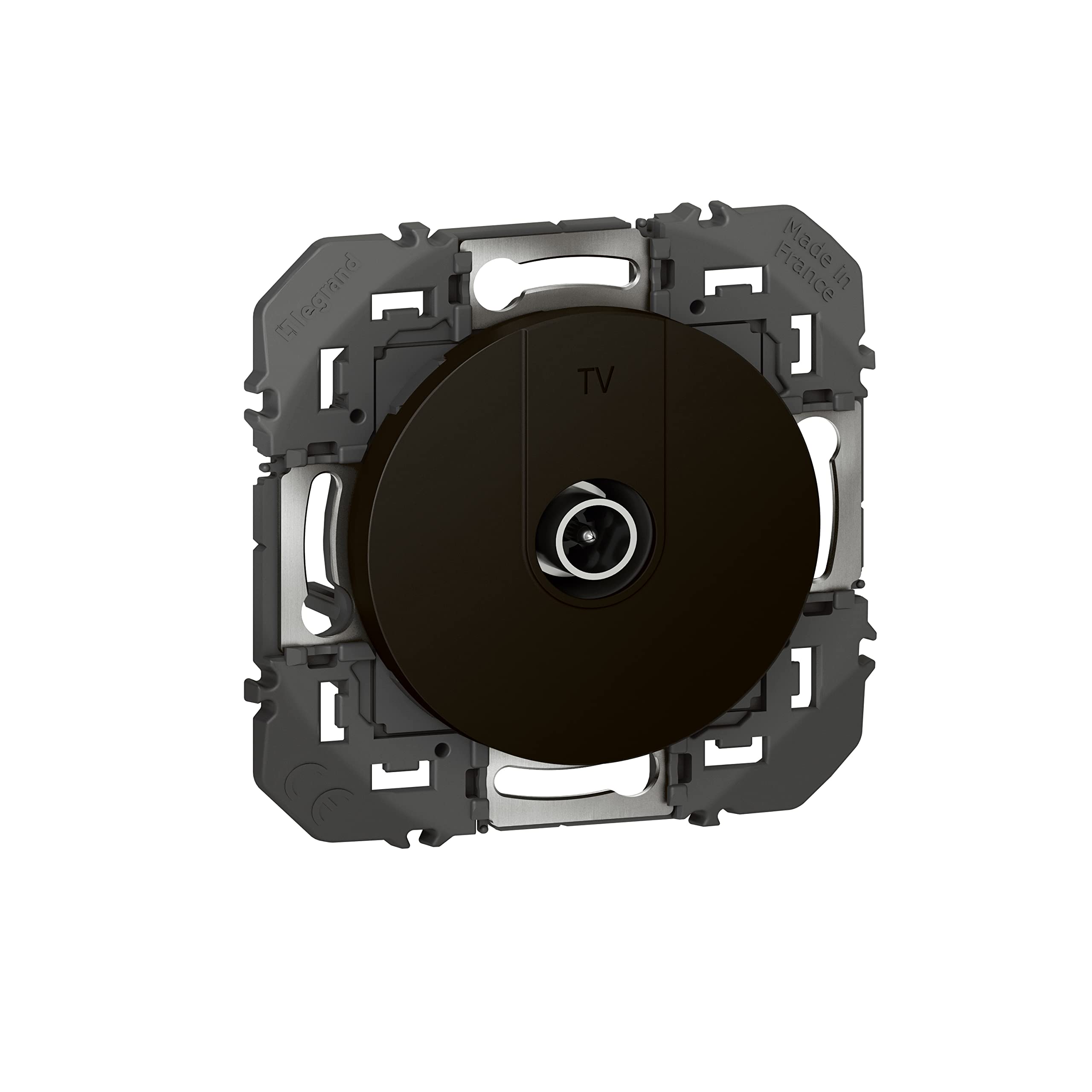 Legrand Black Compo Leg95282 Tv Socket Dooxie Star Shielded Finish