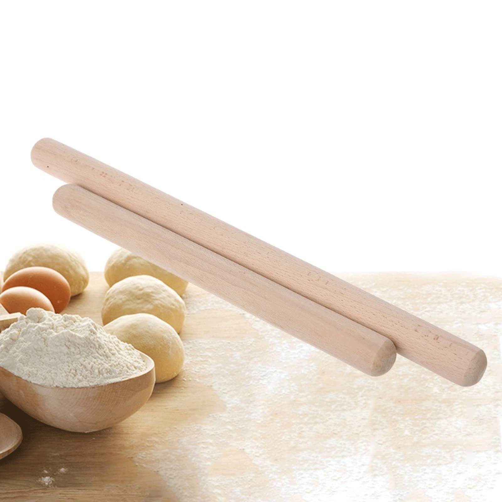 rodillo, Rodillos de masa madera natural for decoración pasteles y