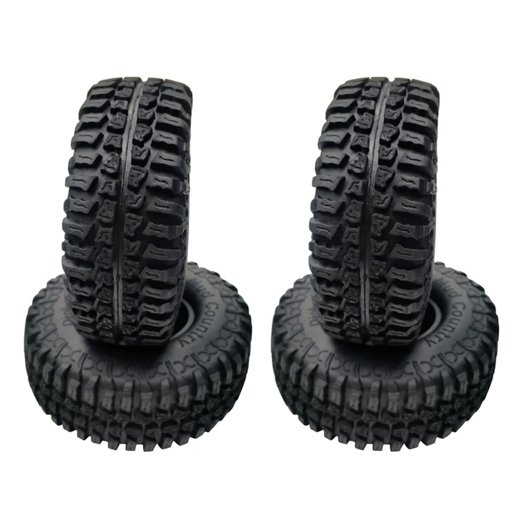 8 sztuk 100 mm 1,9 gumowe opony do 1/10 RC Crawler Auto SCX10 90046 AXI03007 TRX4 D90 CC01