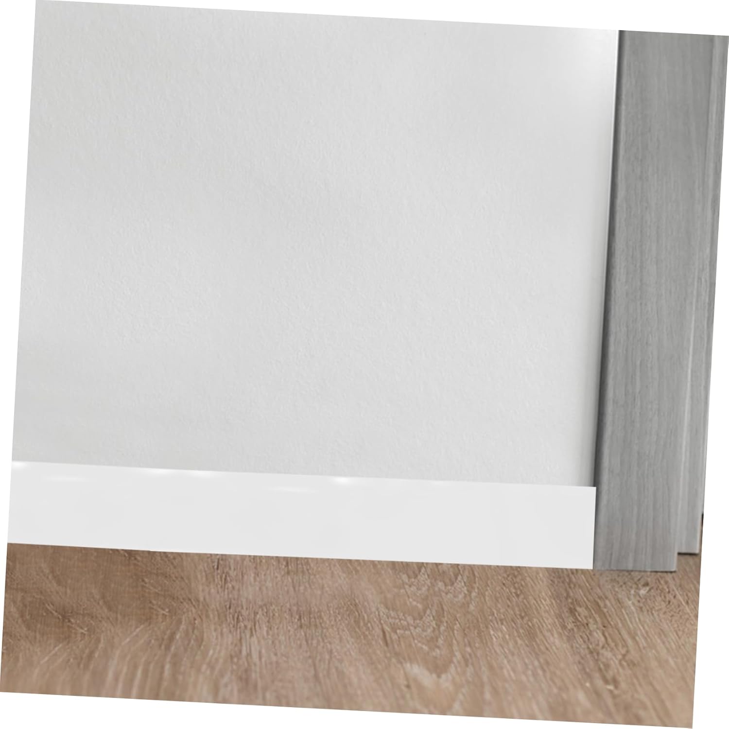 1roll Self-Adhesive Baseboard Trim PVC Peel and Stick Wall Corner Molding for Home Decor