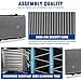 CU2311 Radiator Compatible with Town & Country Grand Voyager Grand Caravan 2001 2002 2003 2004 V6 3.8L 3.3