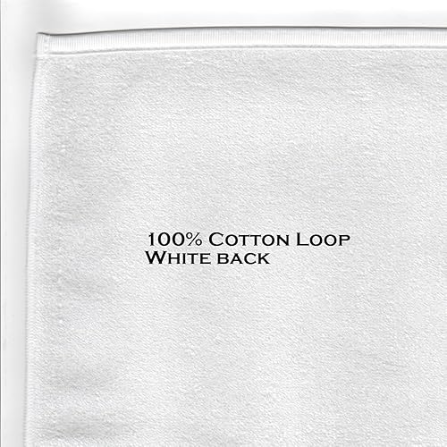 Miniatura 6 de Caroline's Treasures DAC2466KTWL Border Collie Hippie Dawg - Toalla de cocina para invitados, toalla de baño decorativa para cara, té, paño de