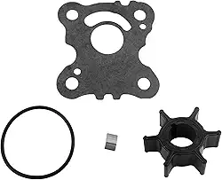 Kit de reparo de impulsor de bomba de água 06192-ZW9-A30 para motores de popa Honda 4 tempos 8 9,9 15 20 HP BF8D BF9.9D BF15D BF20D BFP8D BFP9.9D BFP15D BFP20D Peças de motor de barco Sierra
