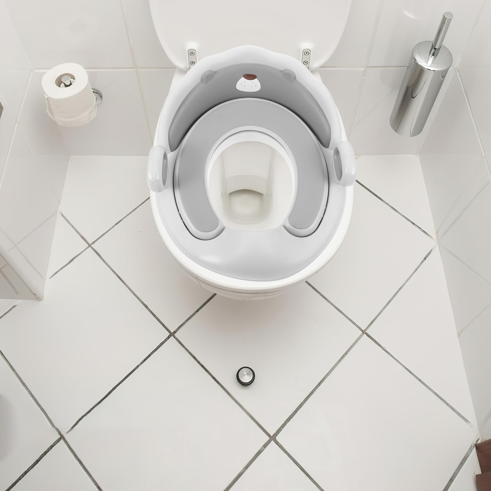 Asiento Wc Reducible para Niños Tapa Ajustable y Material Resistente para Baño 100% Seguro