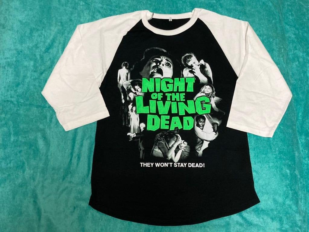 Amazon.co.jp: NIGHT OF THE LIVING DEAD Tシャツ L ナイトオブザ  