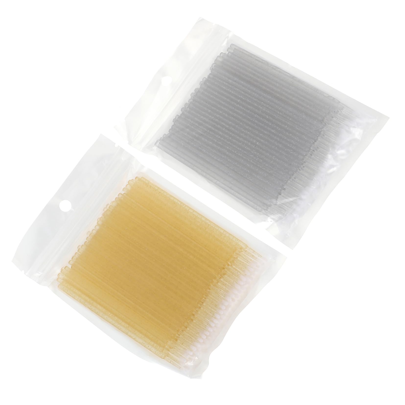 Gatuida 200Pcs Disposable Eyelash Cleaning Rods Precision Cotton Swabs for Eyelash Grafting and Tattooing Tools