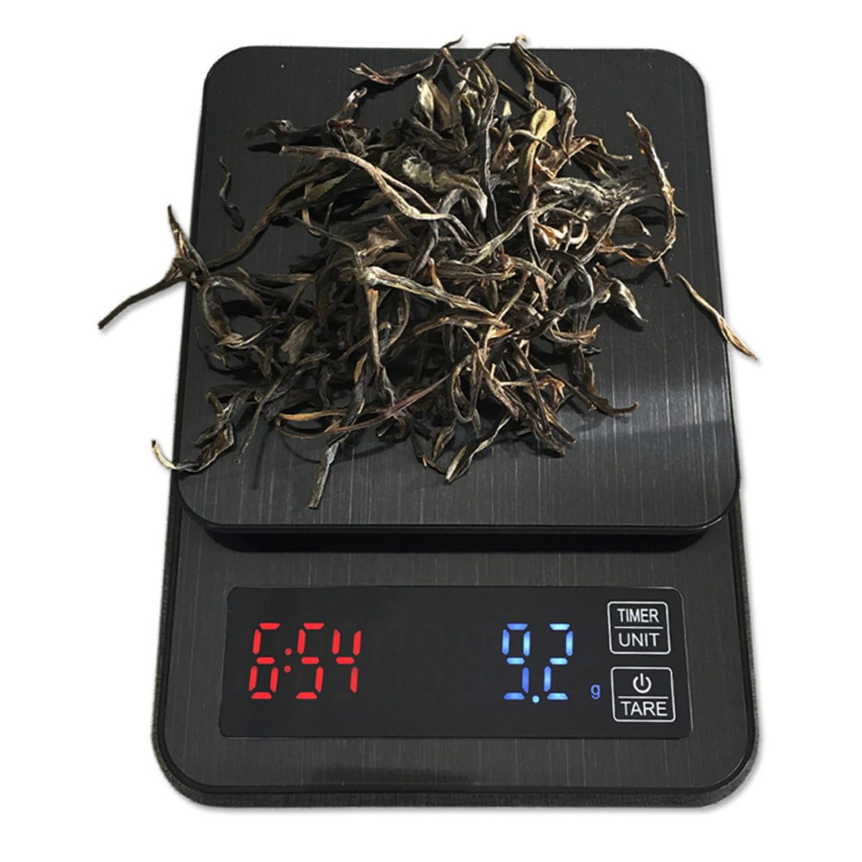 YARNOW Báscula Digital de Cocina y Café con Temporizador, Capacidad 5kg, Pantalla Led, Alta Precisión para Hornear y Pesar Alimentos Fácilmente