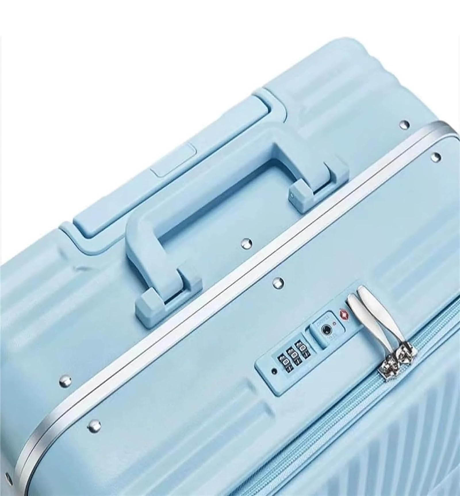 Walizka Podróżna Bagaż Podręczny Bardzo Trwała Walizka Odporna Na Bagaż Twarda, Lekka Aluminiowa Rama Bagaż Kabinowy (Color : Grün, Size : 22inch)