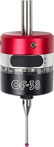 CNCTOPBAOS CF-38 3D Trigger Edge Finder para encontrar centro de mecanizado, fresadora CNC 3D Sonda táctil 3d Sonda de precisión impermeable de tres