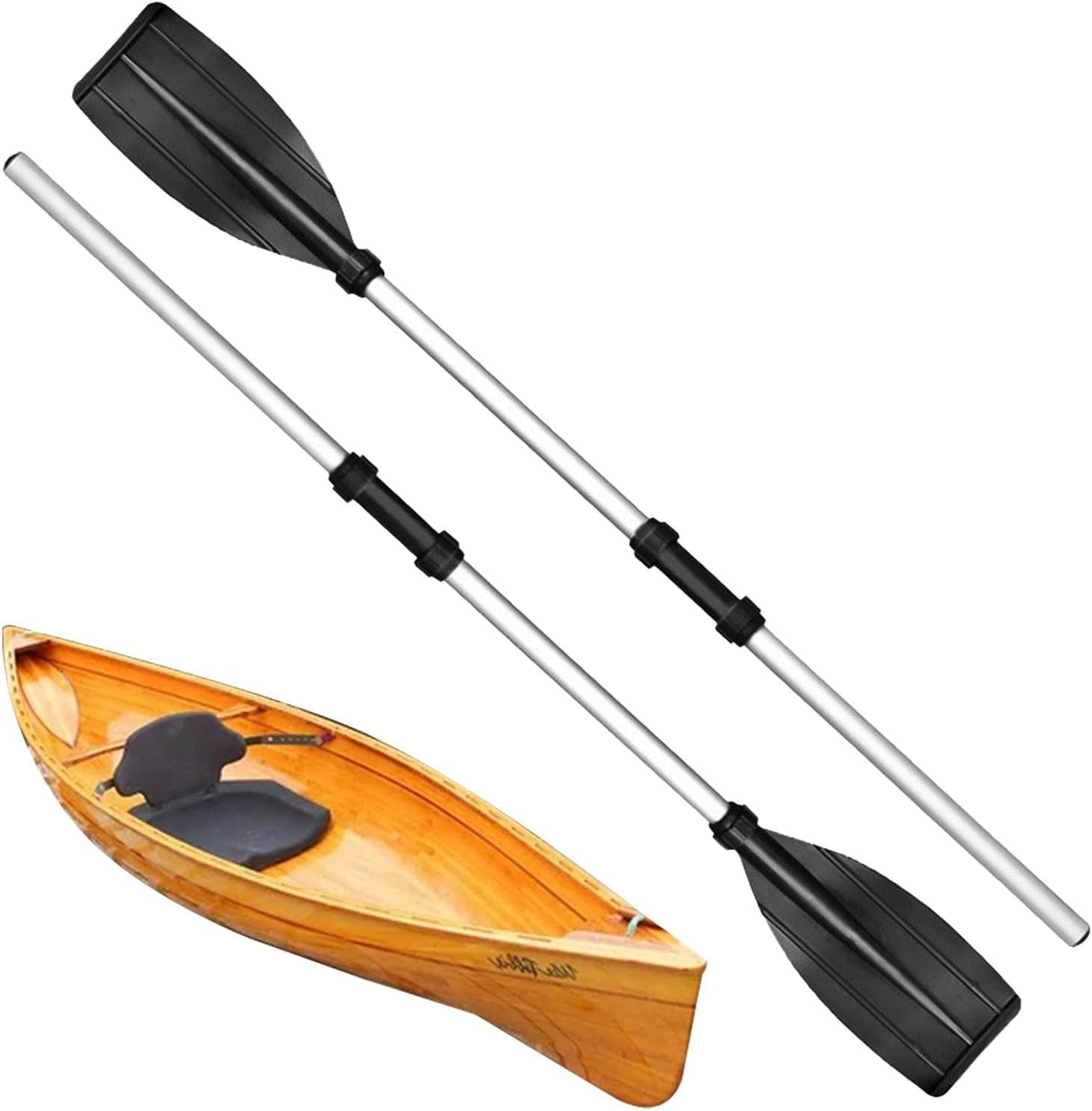 MYNCBD Detachable Afloat Kayak Oars, 2 Pack Kayak Paddle