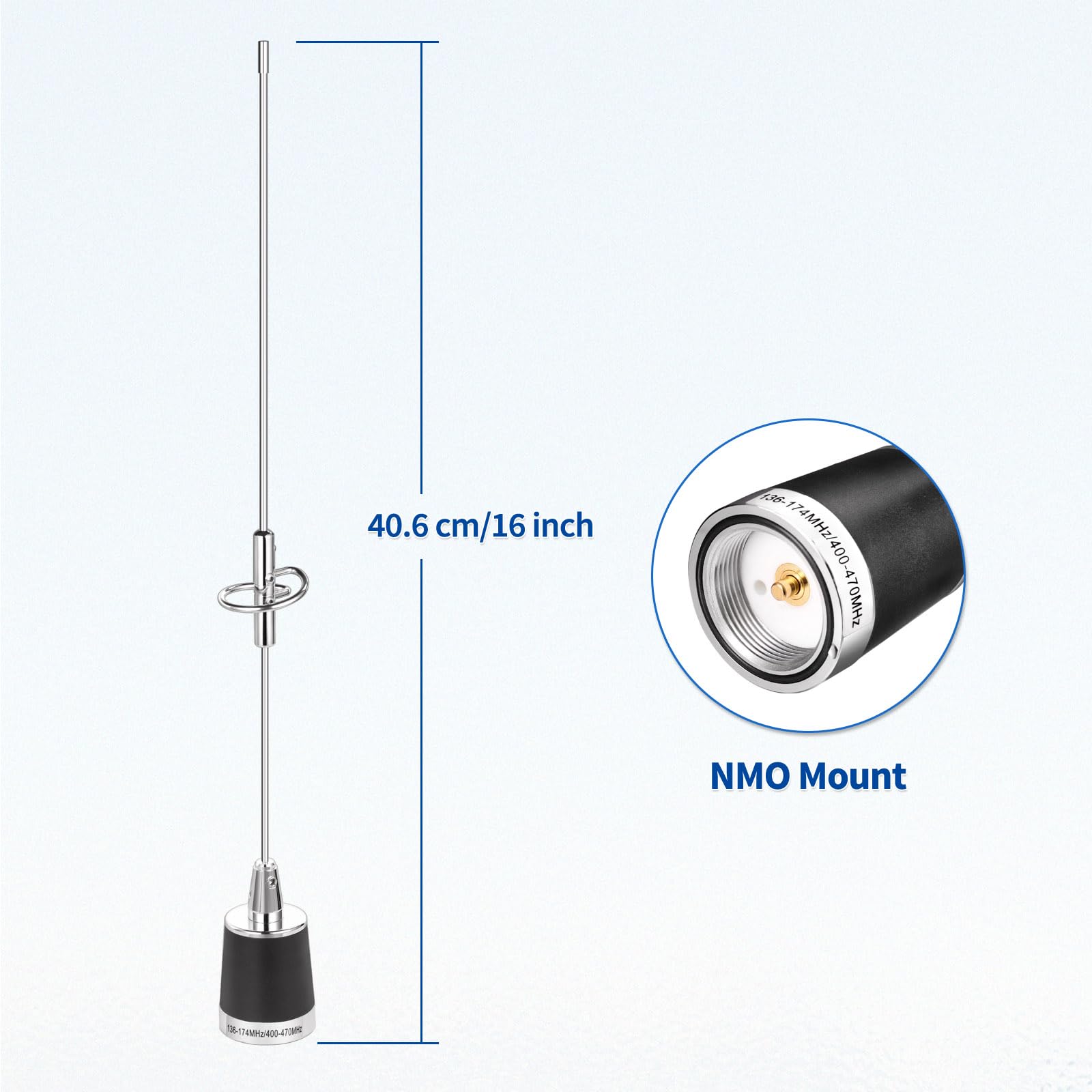 Amazon.com: Bingfu Dual Band VHF UHF 136-174MHz 400-470MHz Mobile