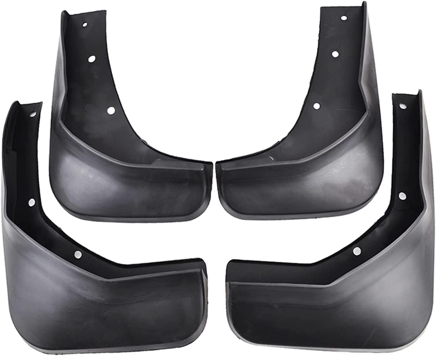 HUAYSGO 4Pcs Premium Mud Flaps for Ford Escape Kuga 2013-2019 Front and Rear Splash Guards Durable Mudguards Protection Against Road Debris