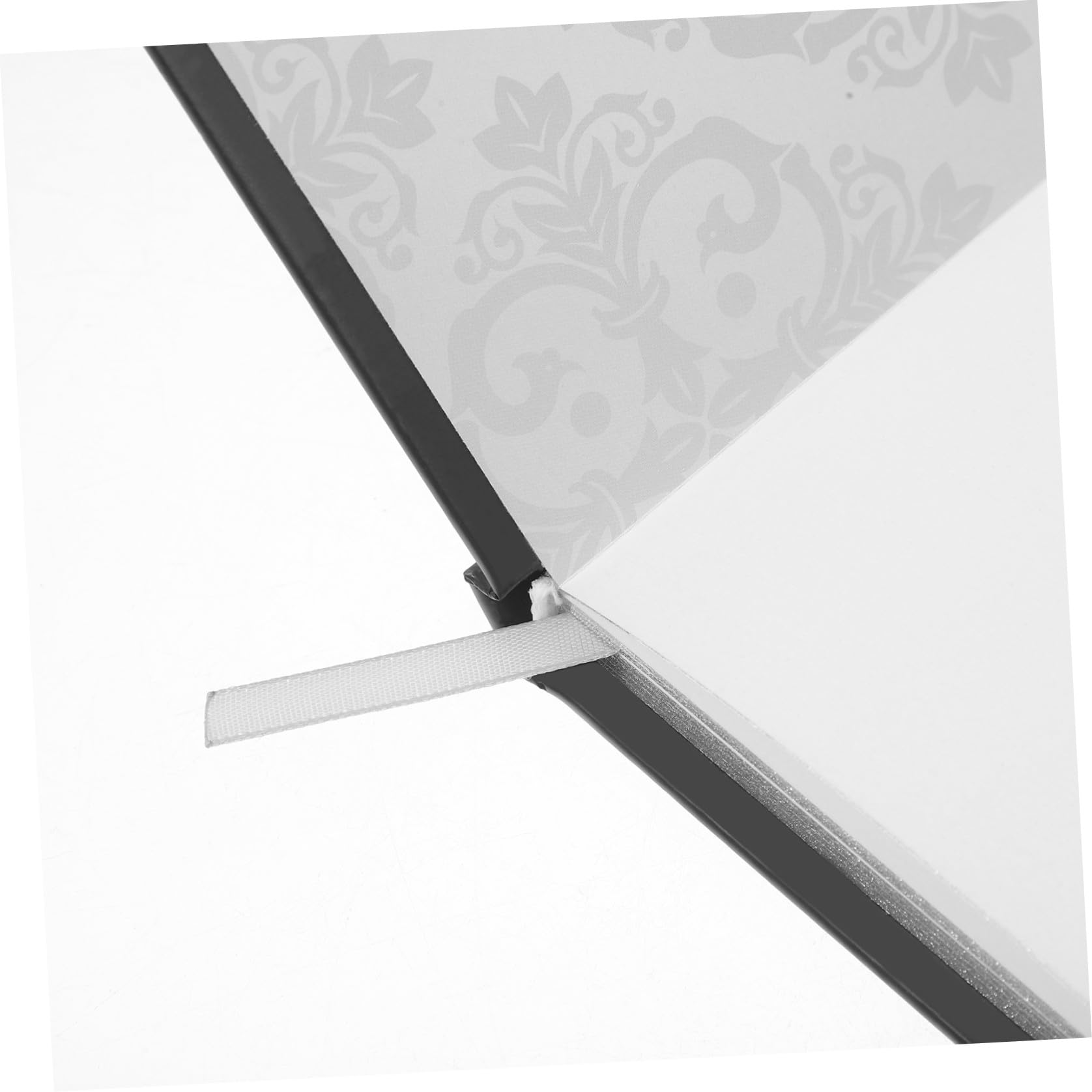 Alasum Libro degli Ospiti Elegante e Pratico Nero Matrimonio in Carta e Plastica Set 1 Pezzo per Decorazioni e Ricevimento