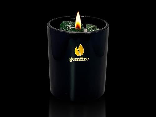 Miniatura 8 de Vela de cristal perfumada orgánica, piedra preciosa de lapislázuli, regalo de piedra natal de septiembre, signo del zodiaco Virgo y Libra, cera de