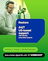 Vista 5 de Webroot Premium 2025 with Allstate Identity Protection 5 Device, 1 Year Antivirus and Internet Security Software, Advanced Dark Web Monitoring