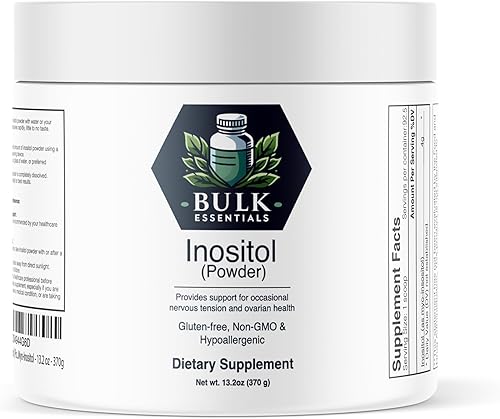 Bulk Essentials Inositol (polvo) - con mio-inositol - 13.2 oz - 370g