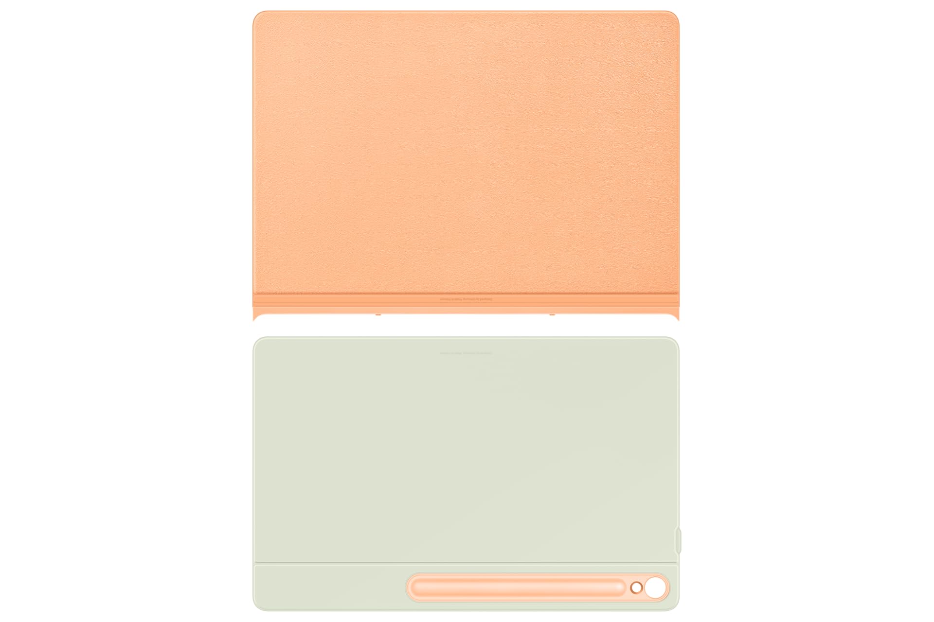 Smart Book Cover hybride Orange pour Samsung Galaxy Tab S10 FE+