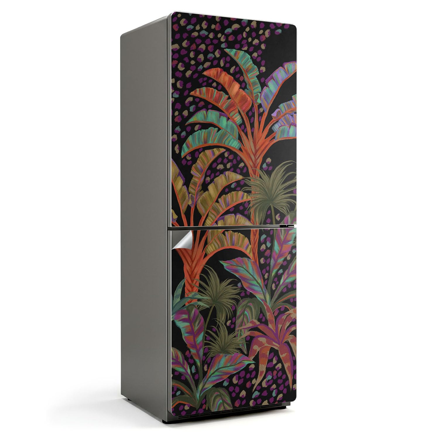 Autocollants pour frigo 70x190 cm anti-tache pour rénover un frigo abîmé