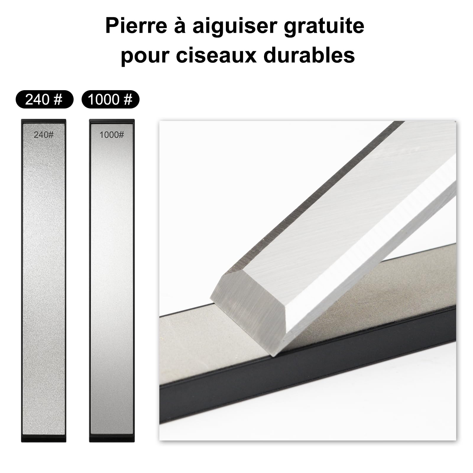 Ciseaux à Bois En Cr-V 6 PièCes, 6, 12, 18, 24, 32, 38 mm, Gouge A Bois Avec Pierre à Aiguiser Et Sacoche Pour Menuiserie Sculpture