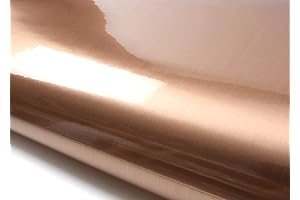 ROSE ROSA Self-Adhesive Faux Metal Copper Peel and Stick Wallpaper Covering