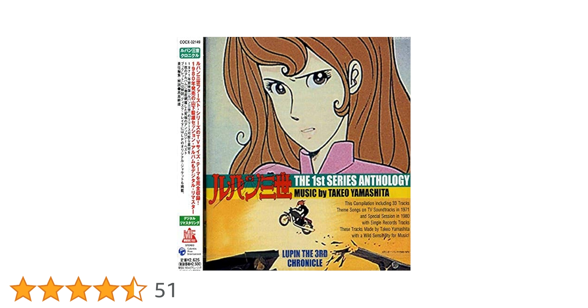 Amazon.co.jp: ルパン三世 THE 1st SERIES ANTHOLOGY - MUSIC by