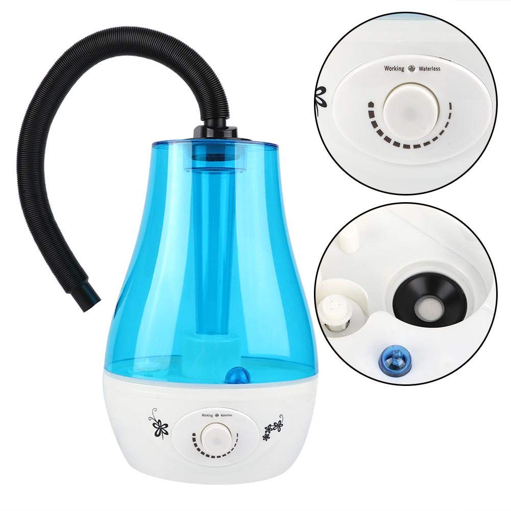 Humidificador para reptiles, tanque de 3 L y ultra silencioso, vaporizador con manguera flexible para terrarios, lagartos camaleones serpientes y anfibios