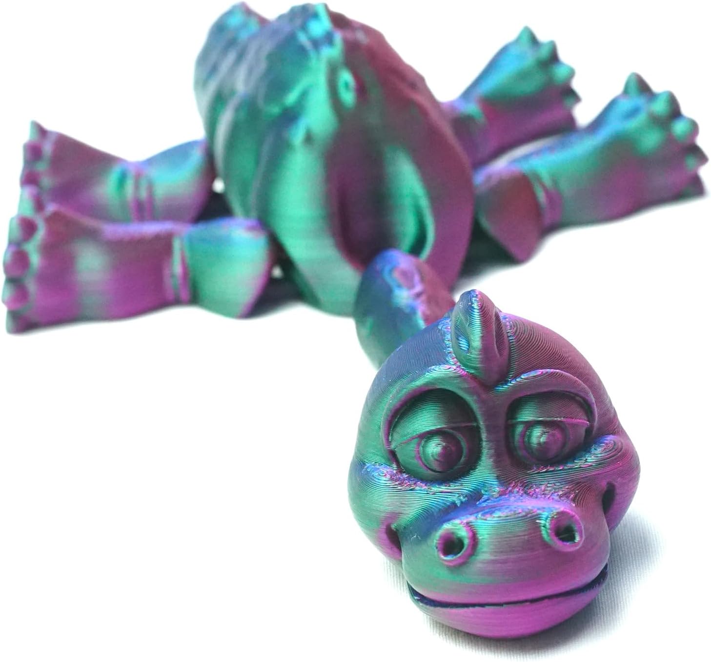3D Printed Model Brachiosaurus,Flexible Dinosaur Statue,Animals with Movable Joints,Home Office Decor,Interesting Toys for Autism/ADHD,Festival Gifts toco,Fidget Toys, Executive Desk Animals Toy
