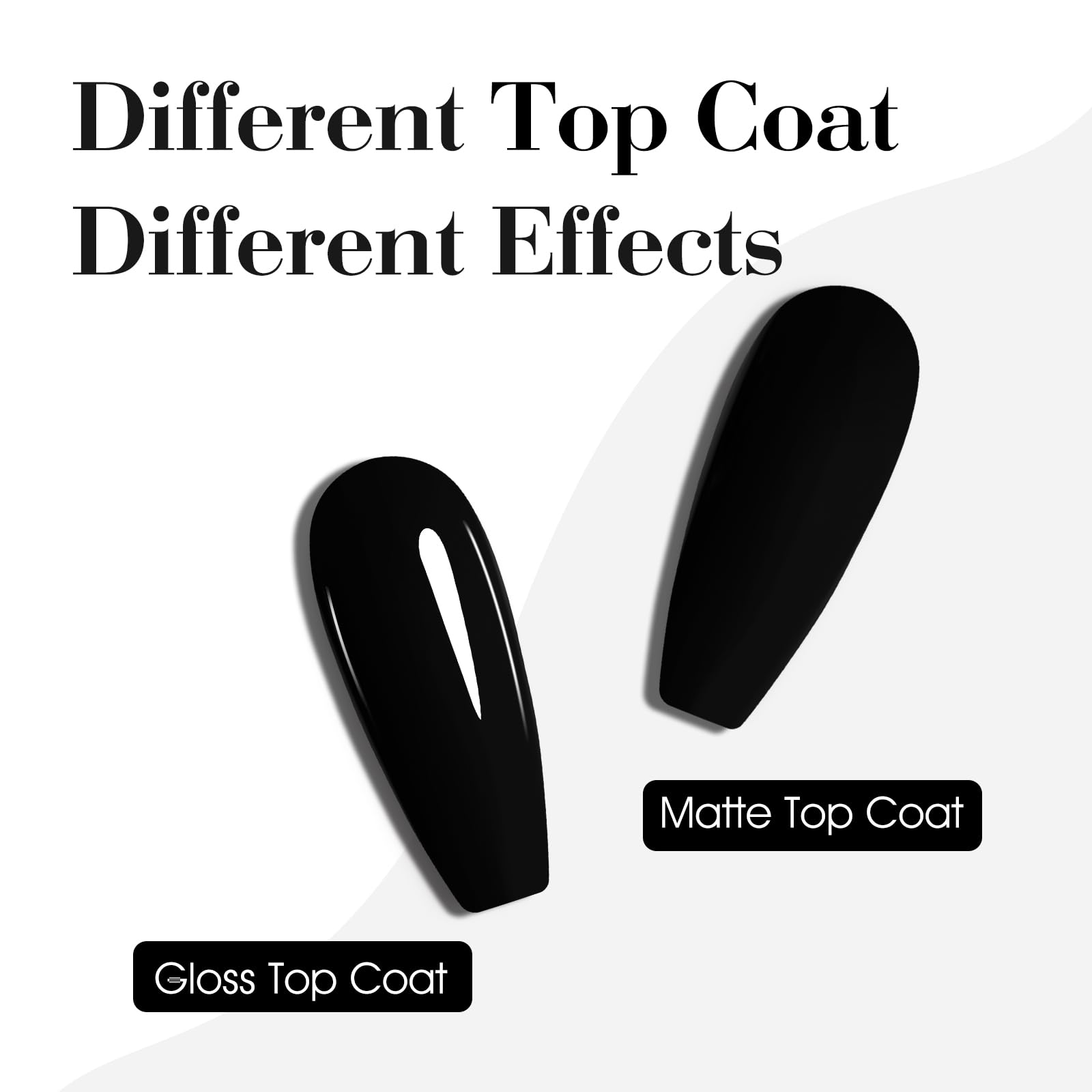 CANNI 2Pcs Hema-Free Gel Nail Polish Set- 2Pcs Black Colors Gel Polish Kit, Soak Off LED Nail Gel Manicure Kit DIY at Home Salon Gifts for Women Girls: 9184-Coral Pink Orange