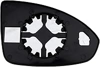 Vista 4 de Conjunto de cristal del espejo lateral del conductor con placa trasera de plástico (no calentada) compatible con Chevrolet Cruze 2011-2016, Cruze