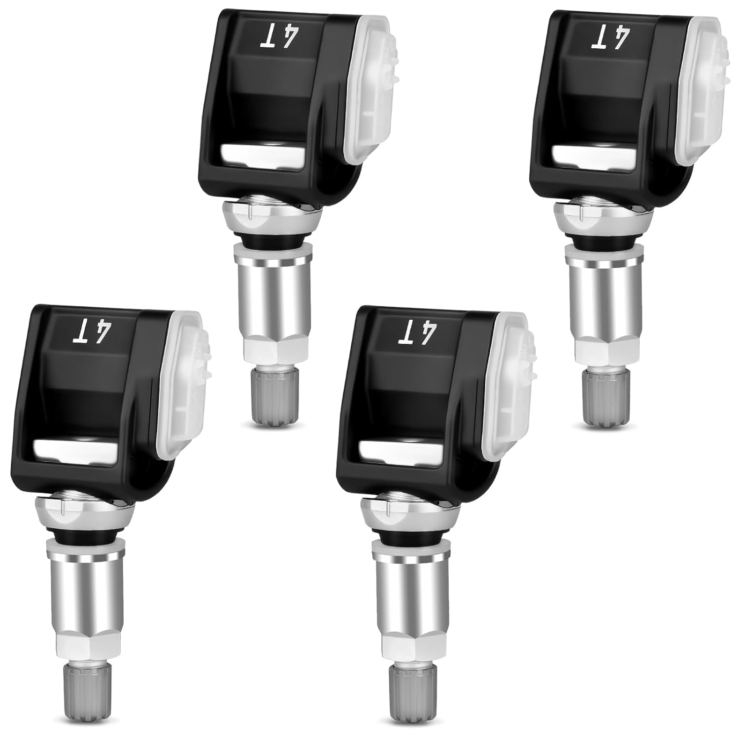 4PCS Pre-Programmed TPMS Sensor Compatible with Chevy & GMC - Silverado 2022-2025, Tahoe, Sierra, Yukon Tire Sensors System Sensor 433MHz - Replace 13545366 86803857
